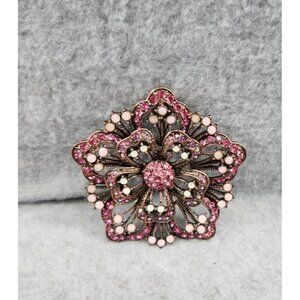 Vintage Joseph Cleary Crystal Brooch/pendant